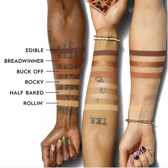 NIB Urban Decay Naked Half Baked Mini Eyeshadow Palette - 6 shades - Picture 4 of 4